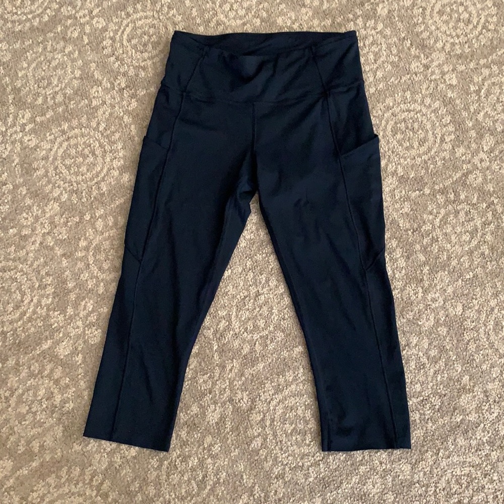 Lululemon Fast and Free 19” Crop - True Navy